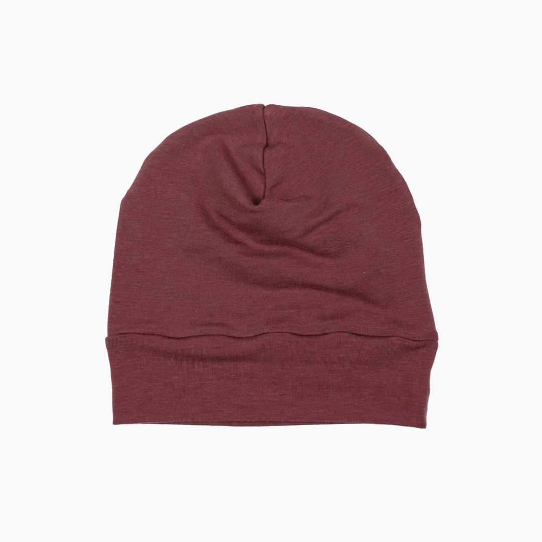 Berry Slouchy Beanie – Pure Colour Baby - Main Image